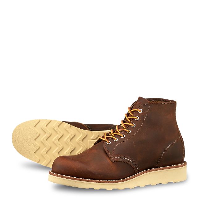 Red Wing Heritage on X: 6-inch Round Toe Red Wings for women.  #redwingwomen  / X