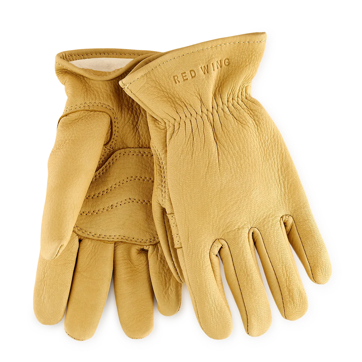 Lined Buckskin Leather Glove - view 1