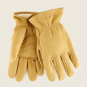 Lined Buckskin Leather Glove