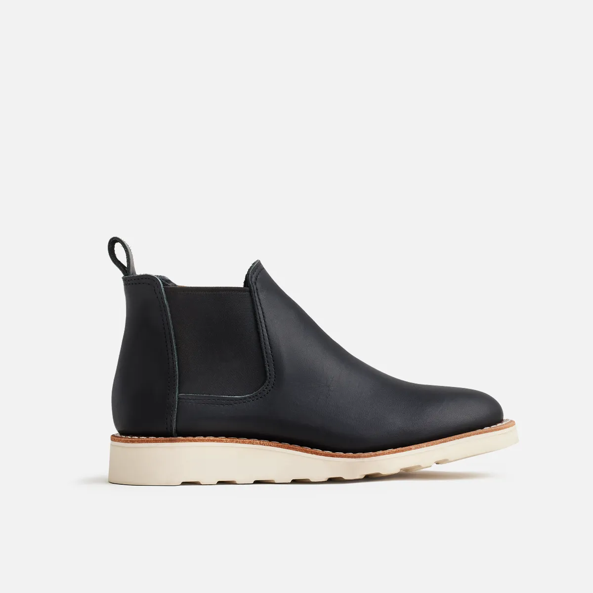 Women's Classic Chelsea Short Boot in Black Boundary Leather 3334 Women's Classic Chelsea Short Boot in Black Boundary Leather 3334
