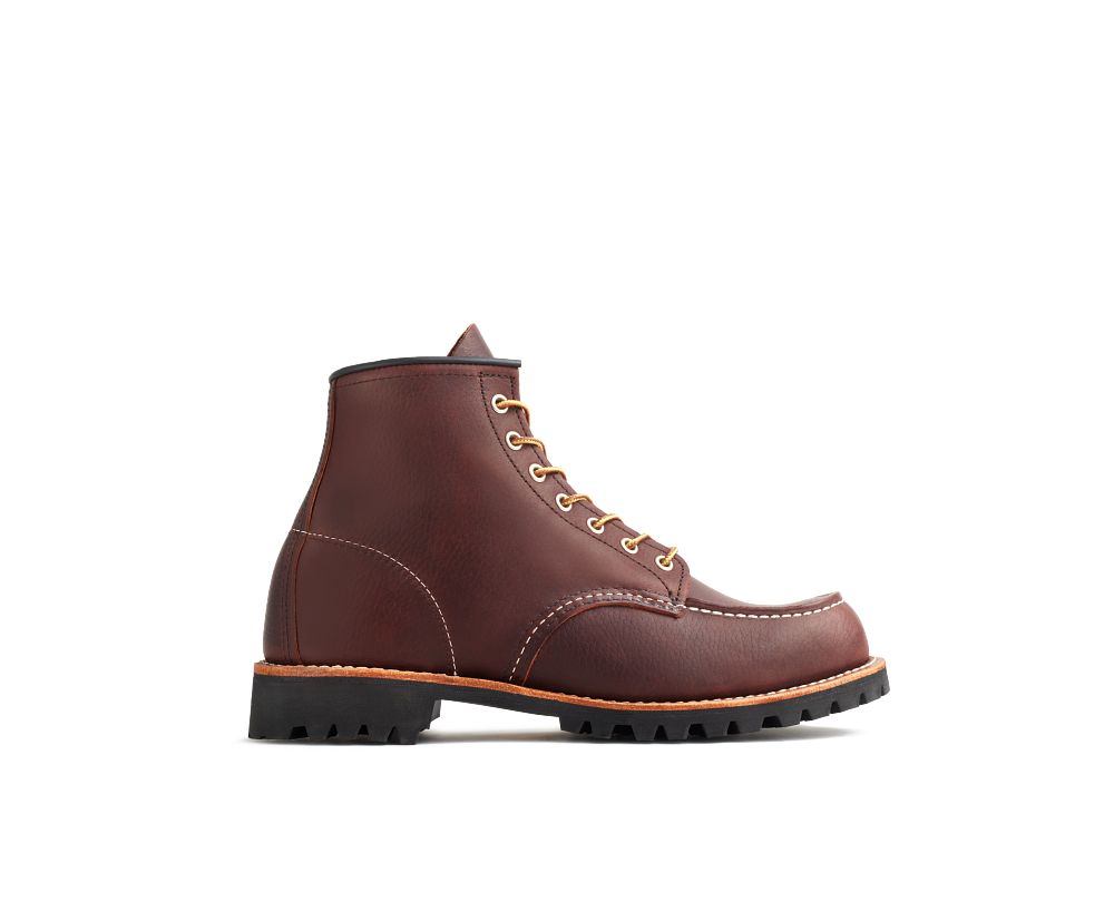 red wing heritage men's roughneck lace up boot