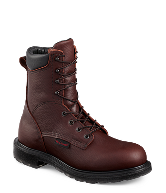 Red Wing 3268 Brown 8" lace up S3 SRA HRO  Safety Boot Boa Lacing System 