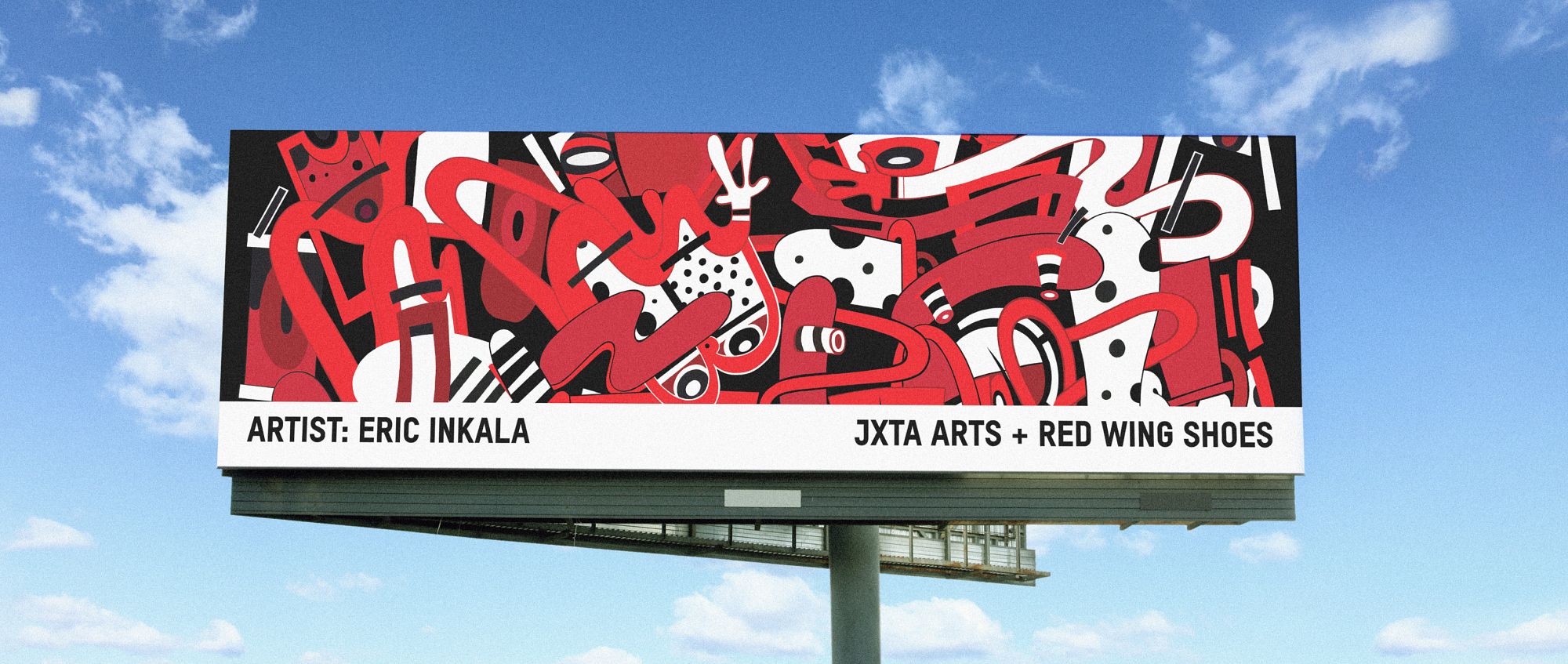 Artist: Eric Inkala - JXTA Arts + Red Wing Shoes