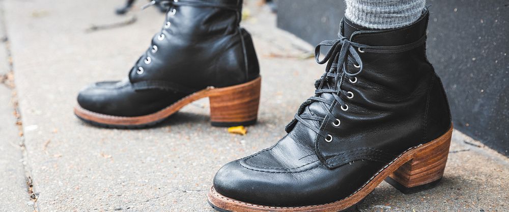 red wing clara black