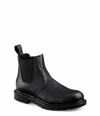 Red wing worx steel toe best sale boots
