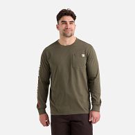 Navigate to Long Sleeve Pocket T-Shirt product image 2