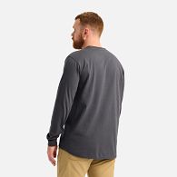 Navigate to Long Sleeve Pocket T-Shirt with Sleeve Print   product image 4