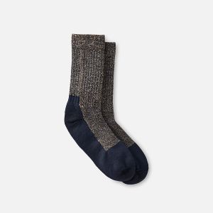 Deep Toe-Capped Crew Socks