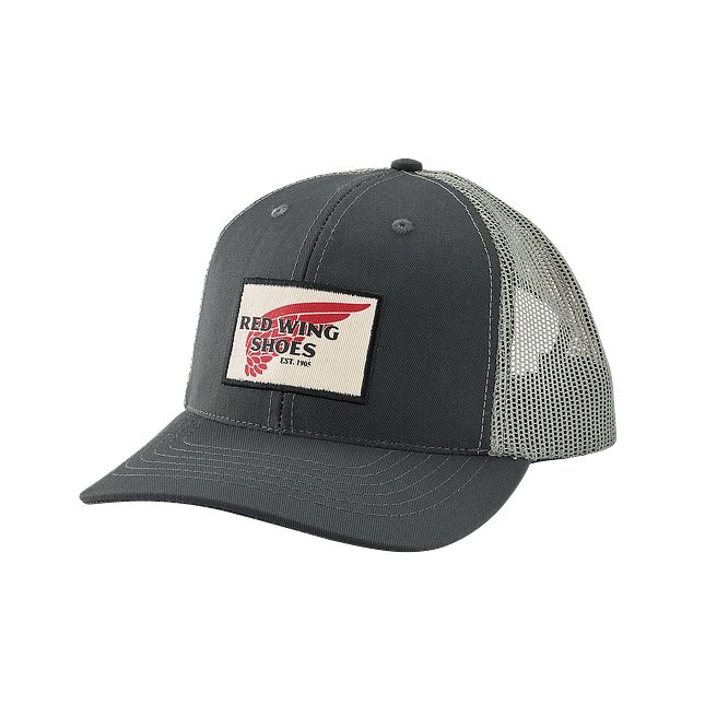 Red wings store trucker hat