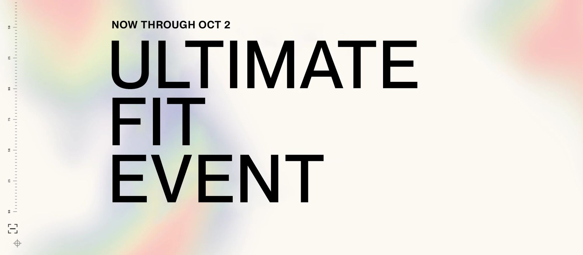 Ultimate Fit Event now through October 2nd