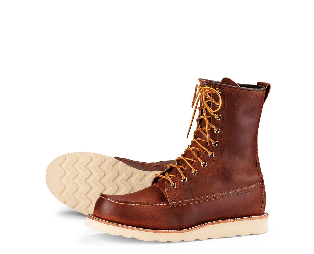red wing 8 inch classic moc