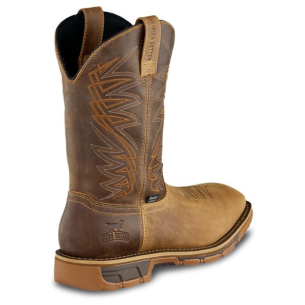 red wing pull on safety toe boots