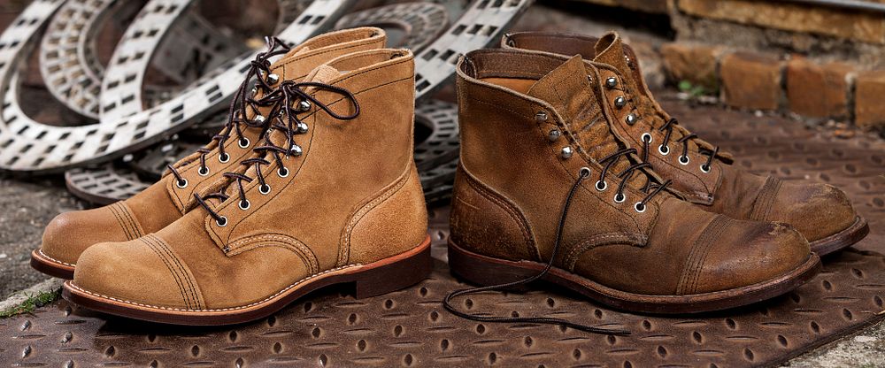 red wing iron ranger copper rough and tough