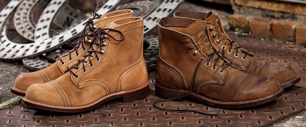 cleaning red wing iron rangers