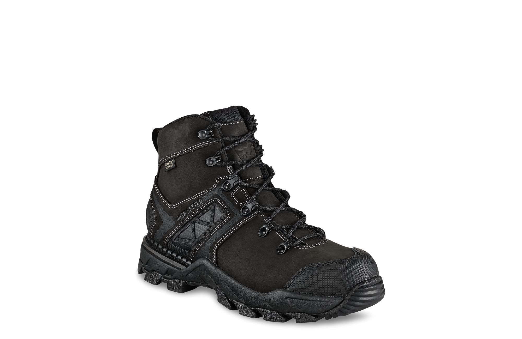 Crosby image number 1 Black Men's 6-inch Waterproof Boot