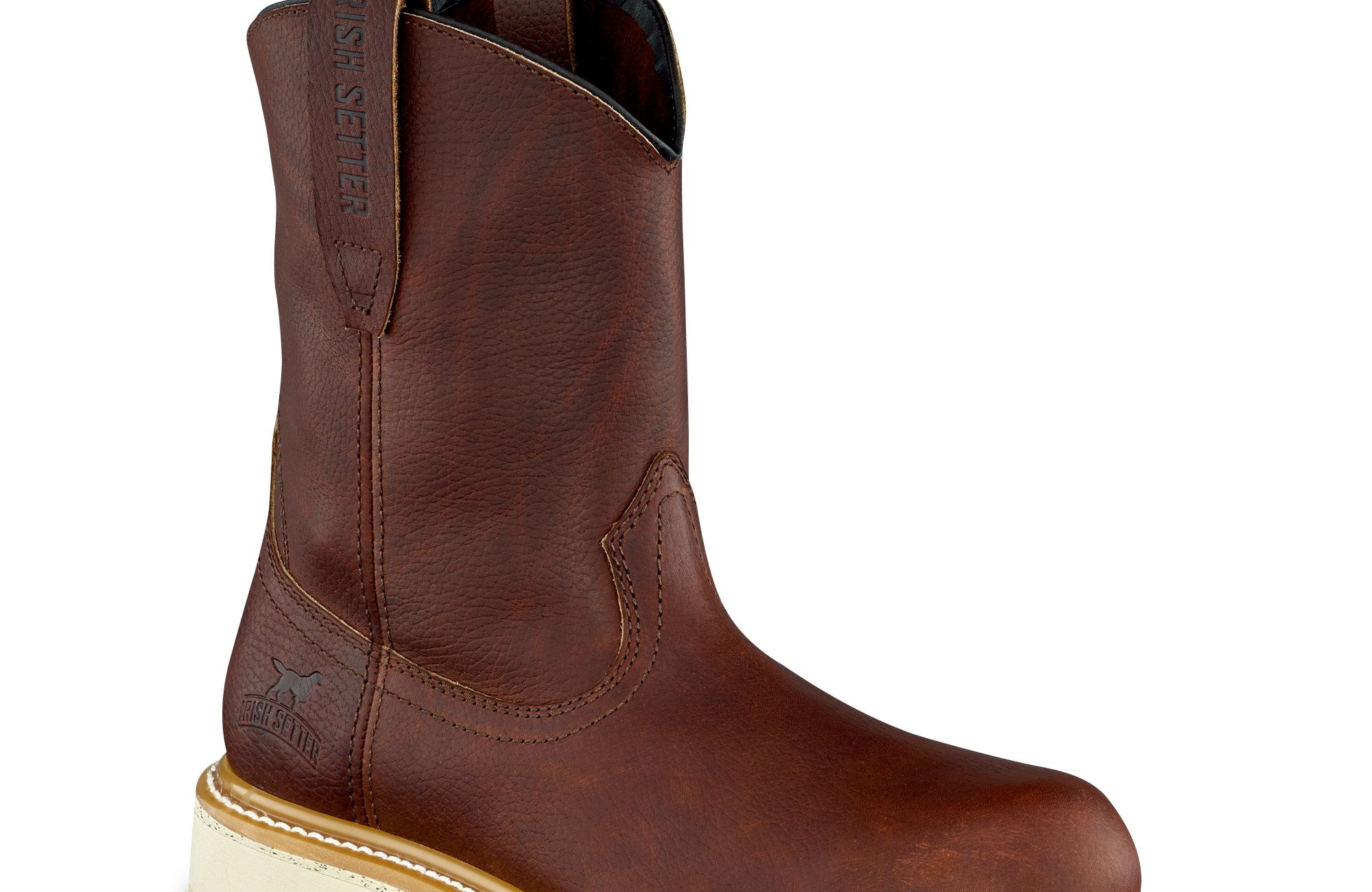 red wing irish setter pull on boots