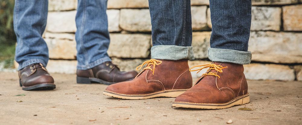 red wing weekender chukka sizing