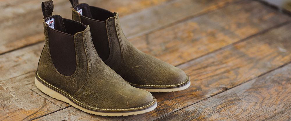 red wing weekender chelsea black