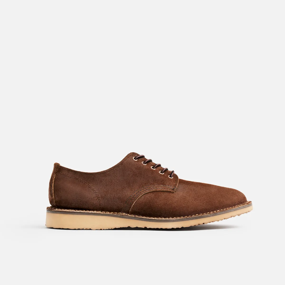 Men's Weekender Oxford in Chocolate Muleskinner Leather 3606 | Red Men's Weekender Oxford in Chocolate Muleskinner Leather 3606 | Red