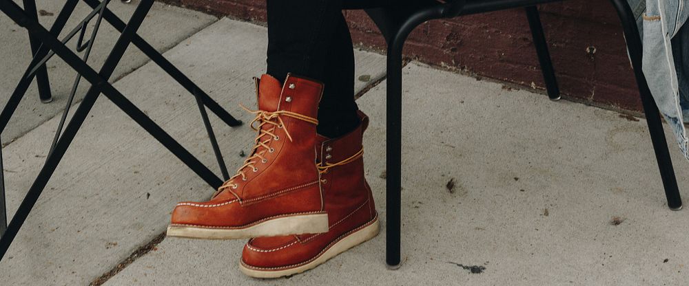 red wing 8 inch moc womens