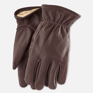 Lined Buckskin Leather Glove