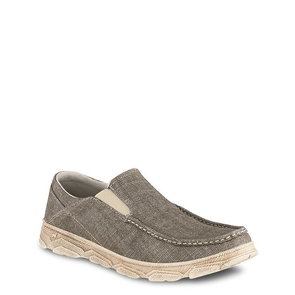 mens canvas slip on shoes