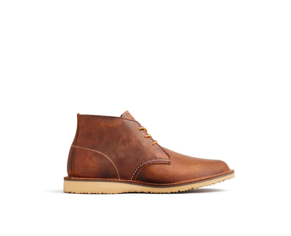 red wing heritage weekender chukka