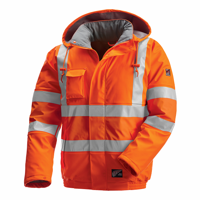 Orange hi vis waterproofs hotsell