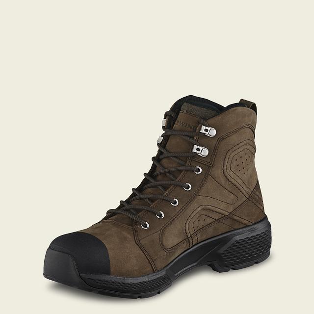 Men's 985 Electrical Hazard Waterproof Exos Lite 6-inch Boot  Red Wing Work Boots Men's 985 Electrical Hazard Waterproof Exos Lite 6-inch Boot  Red Wing Work Boots