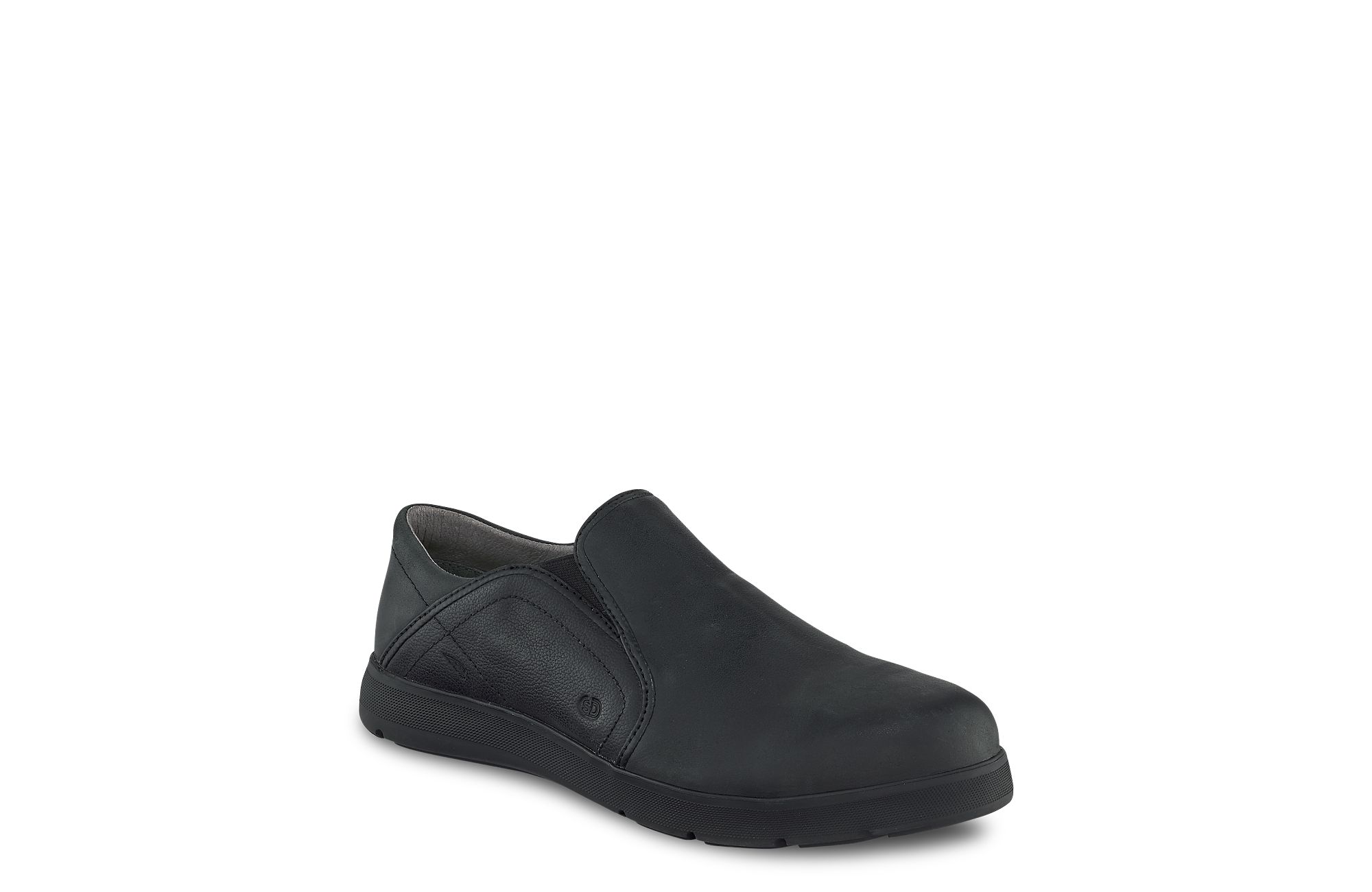 JUMP RIGHT IN OPEN BACK LOAFER IN BLACK