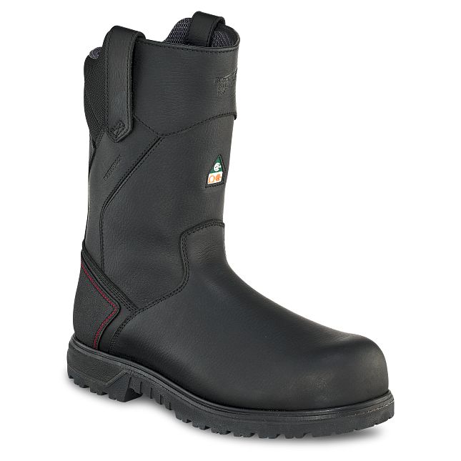 Mens insulated cheap pull on boots