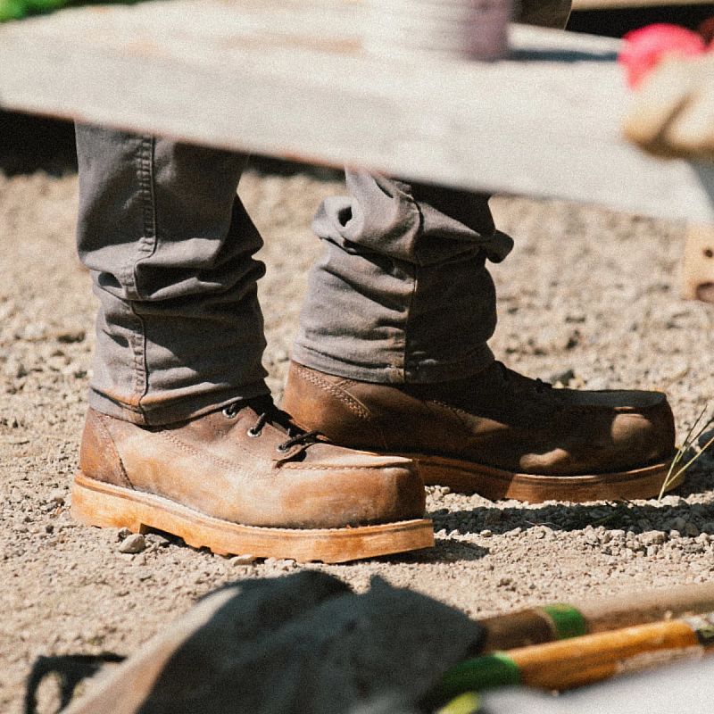 Traction Tred Lite Boots on gravel