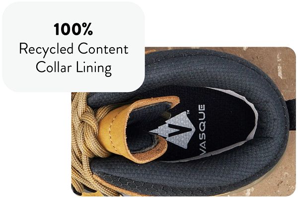100% Recycled Content Collar Lining