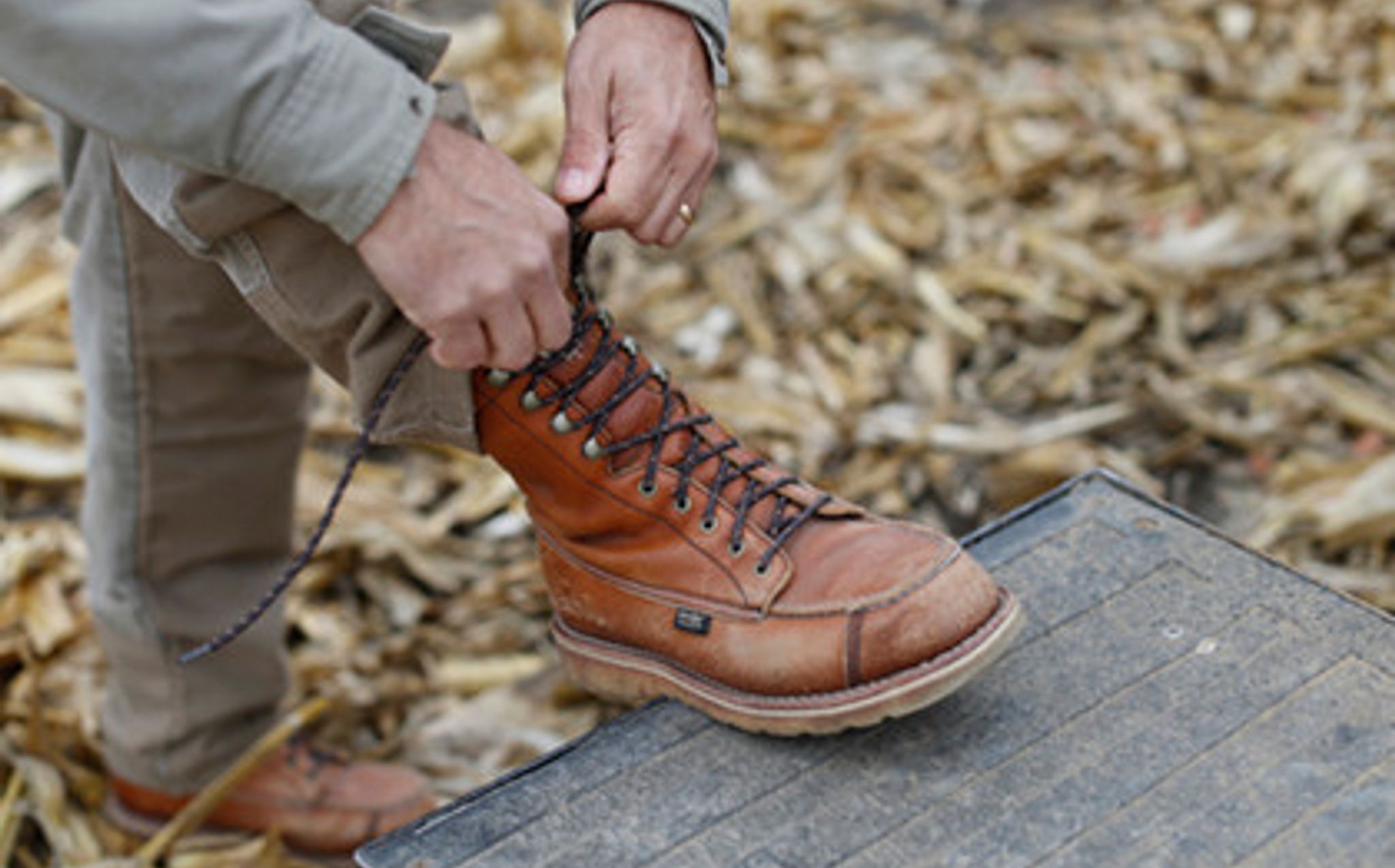 red wing boots hunting