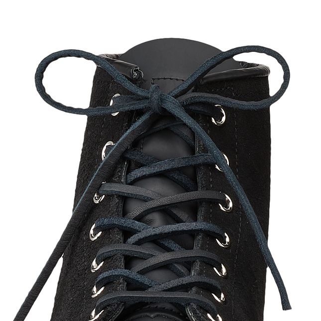 Leather Laces Black / 52