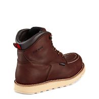 Red Wing Shoes 6-Inch Moc Toe Waterproof Work Boots (405) - Red Oak —  Dave's New York