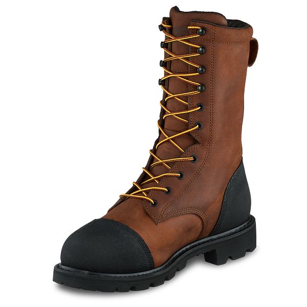 red wing metatarsal mining boots