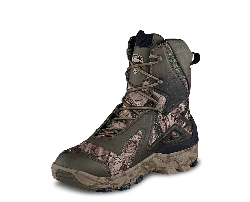 Men's Vaprtrek⢠LS 9-inch Waterproof 800g Insulated Realtree® Camo Hunting Boot 822 | Irish