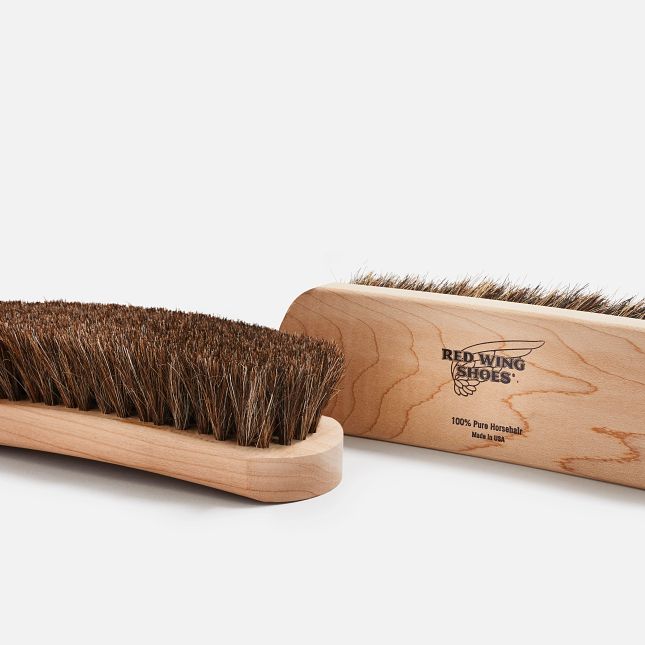 How to use 100% Horsehair Shoe Brush for Leather Shoes and Boots. 