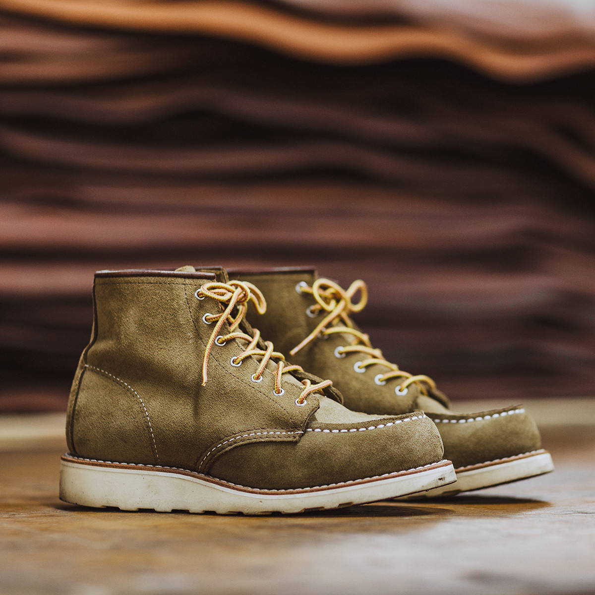Red wing best sale leather