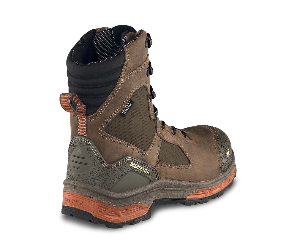 Men's Kasota 8-inch Waterproof Leather Safety Toe Work Boot 83840 ...