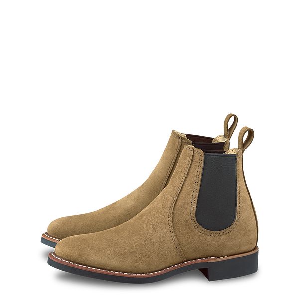 premium 6 inch chelsea boot for men in yellow