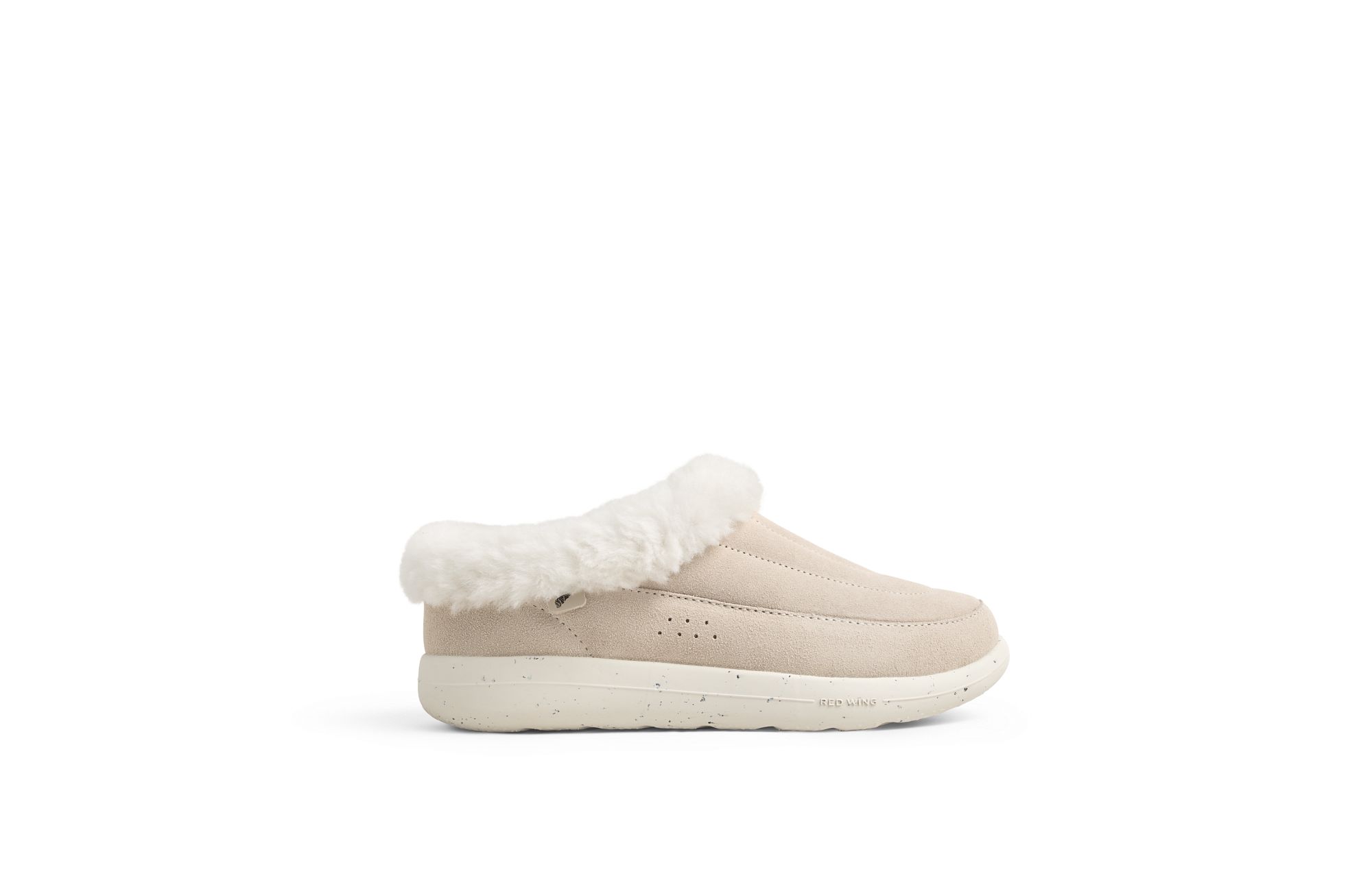 Drift image number 1 CREAM Women's Suede Slip-On in Cream