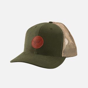 Leather Logo Ball Cap