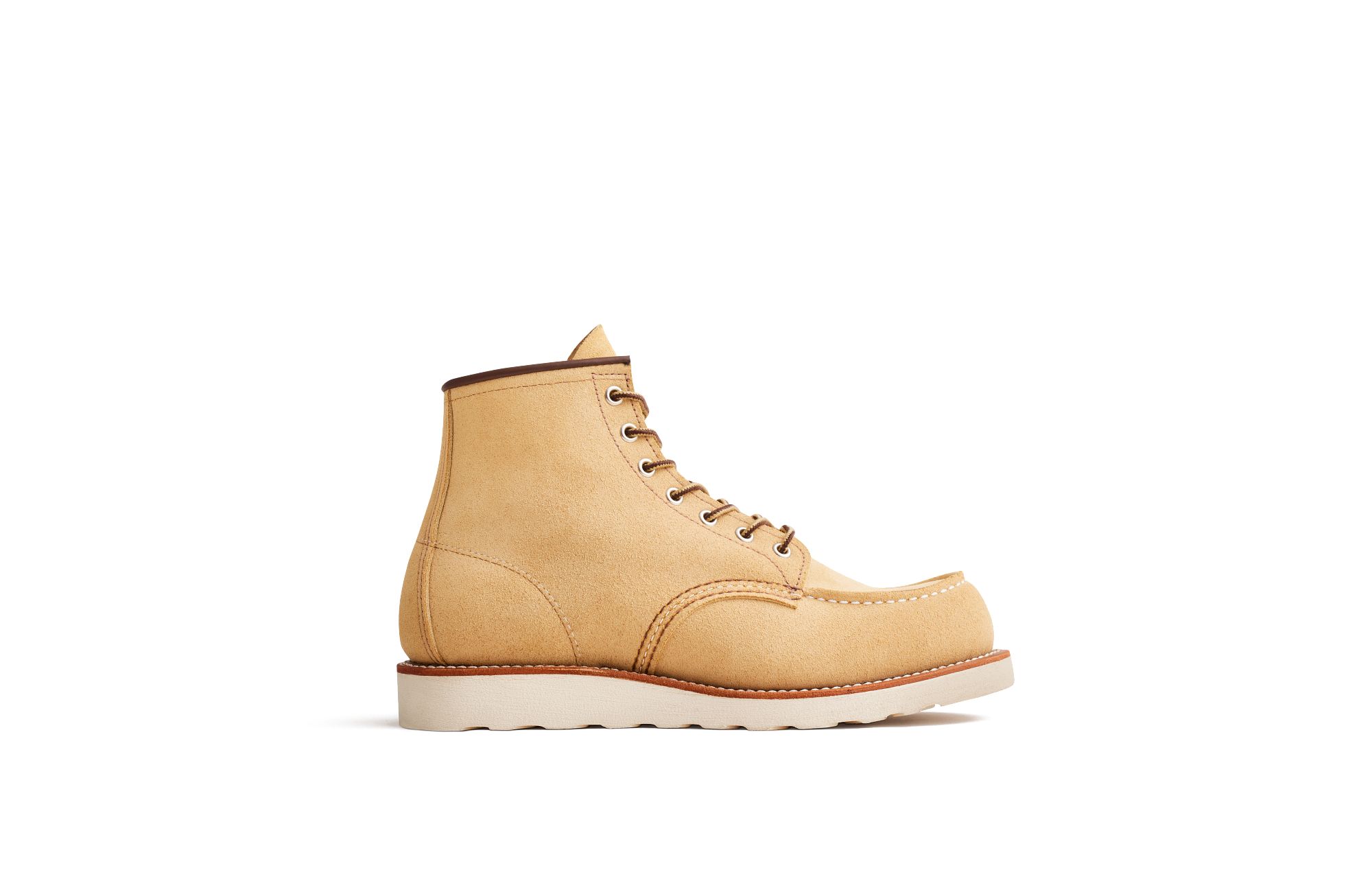 Women's moc toe hot sale work boots