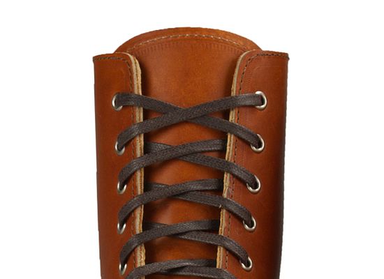 brown boot laces