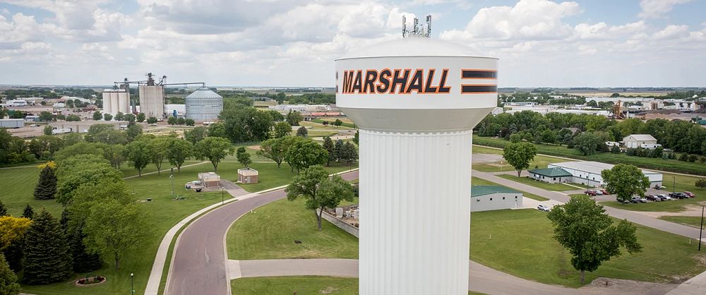 Marshall water tower