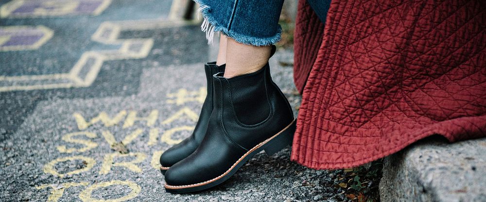 red wing womens chelsea boots