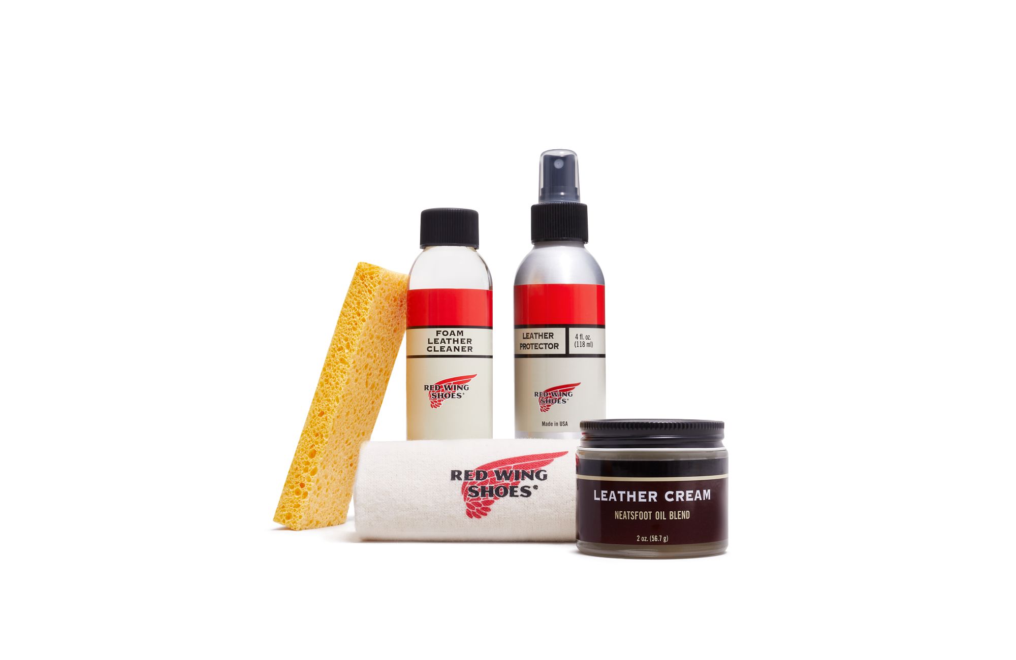 Smooth-Finished Leather Care Kit image number 1 Various Care Kit - Clean, Condition, Protect