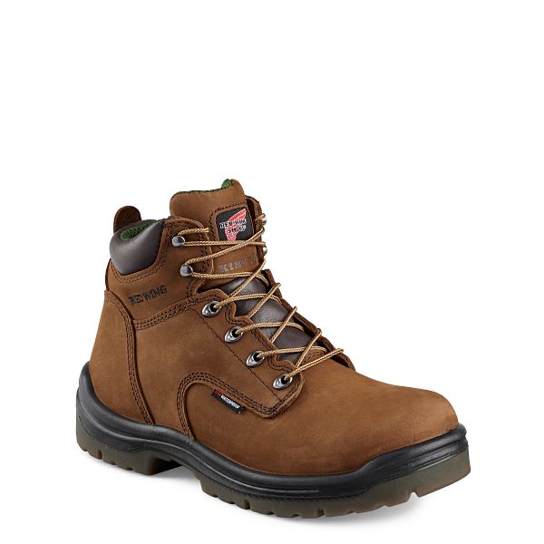 red wing square steel toe boots